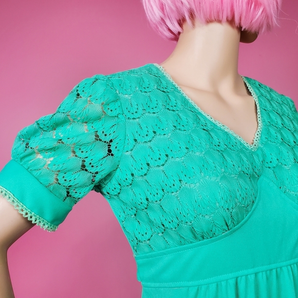 Vintage mod maxi dress - Picture 3 of 13